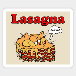 Lasagna Eat Me Magnet